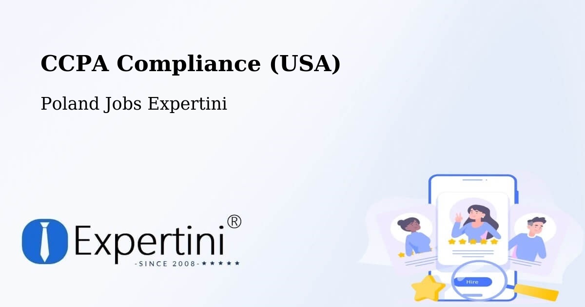 CCPA Privacy Rights & Compliance Notice – Ustroń - Poland Jobs Expertini