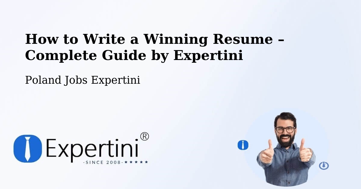 Resume Writing Guide for Job Seekers – Ustroń - Ustroń, Poland Jobs Expertini